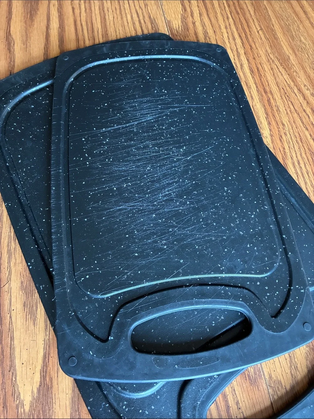 Set of Black Speckled Flexible Cutting Boards - 3 Pieces